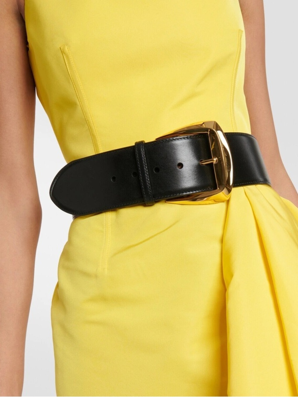Alexander McQueen Geometric Buckle Belt - Picture 6 of 9